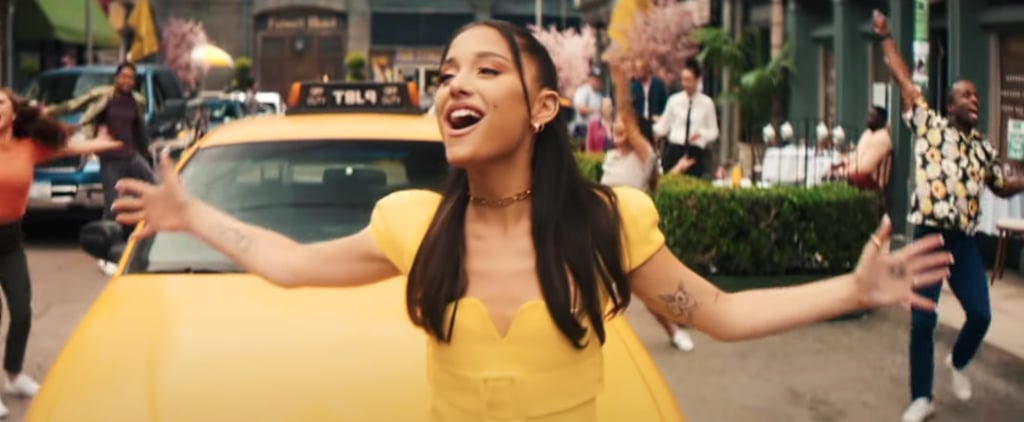 Ariana Grande's Yellow Versace Outfit With James Corden