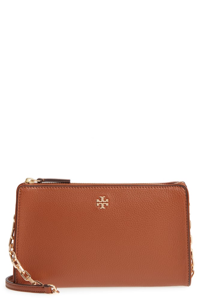 Tory Burch Marsden Leather Wallet Crossbody Bag