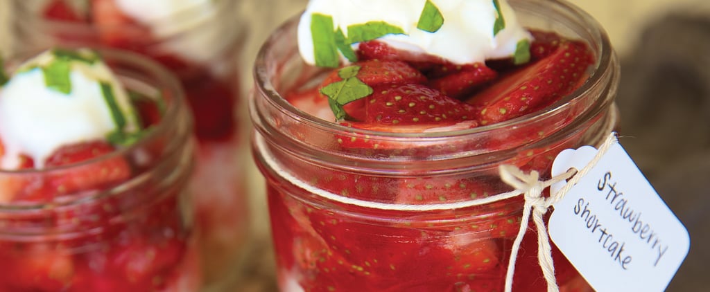 Easy Strawberry Shortcake in a Mason Jar