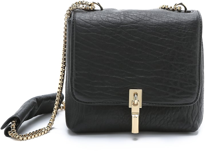 Elizabeth and James Cynnie Mini Double Chain Cross Body Bag ($345)