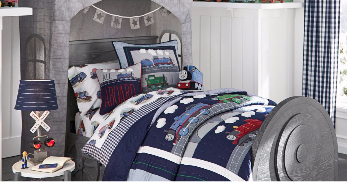 Pottery barn train best sale bed