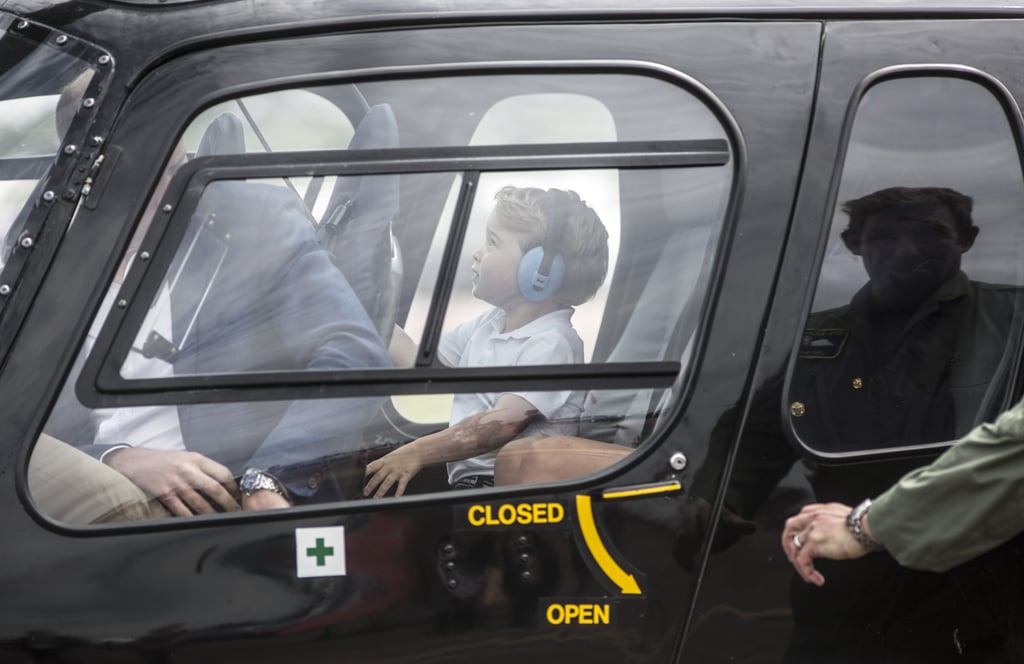 Prince George Helicopter Pictures July 2016