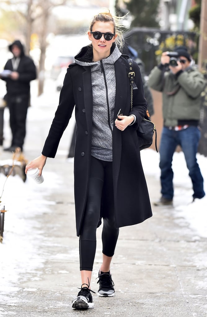 Models Winter Street Style Outfits | POPSUGAR Fashion