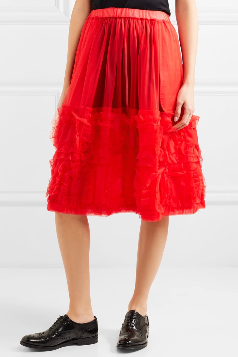 Comme des Garcons Ruffled Organza Skirt