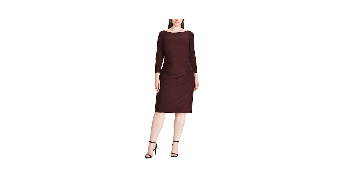 Kohl s Plus Size Chaps Jersey Sheath Dress Jennifer Aniston