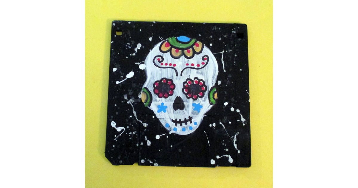 Turn it into art Floppy Disk Upcycle Ideas POPSUGAR Tech Photo 10