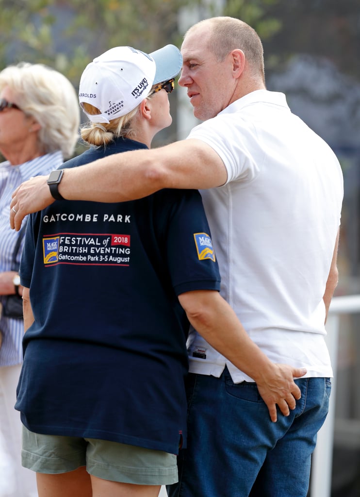 Zara and Mike Tindall at Festival of British Eventing 2018