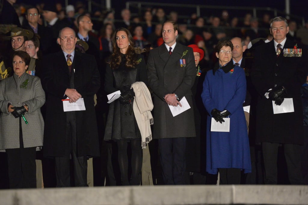 Prince William and Kate Middleton Celebrate Anzac Day