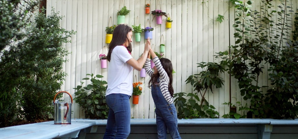 Make This Tin Can Vertical Garden With Your Kids