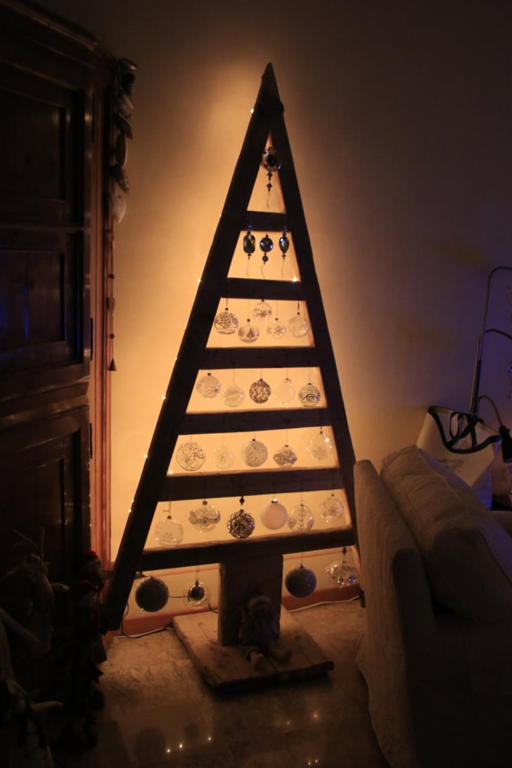 Wooden Christmas Tree Christmas Trees For Cat Owners POPSUGAR Pets Photo 14