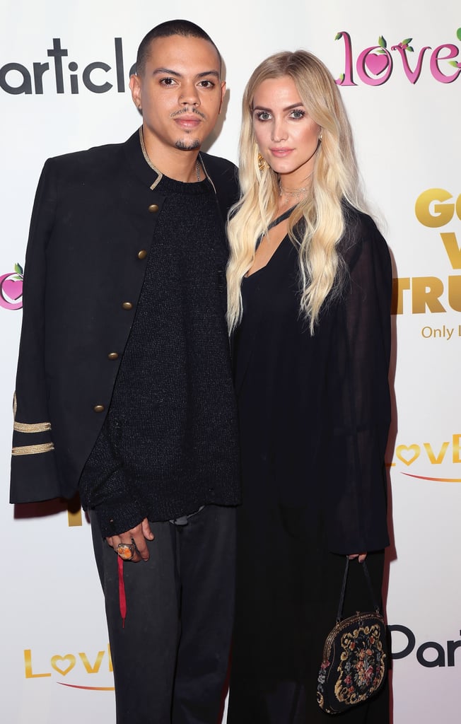 Ashlee Simpson and Evan Ross's Signature Red Carpet Pose