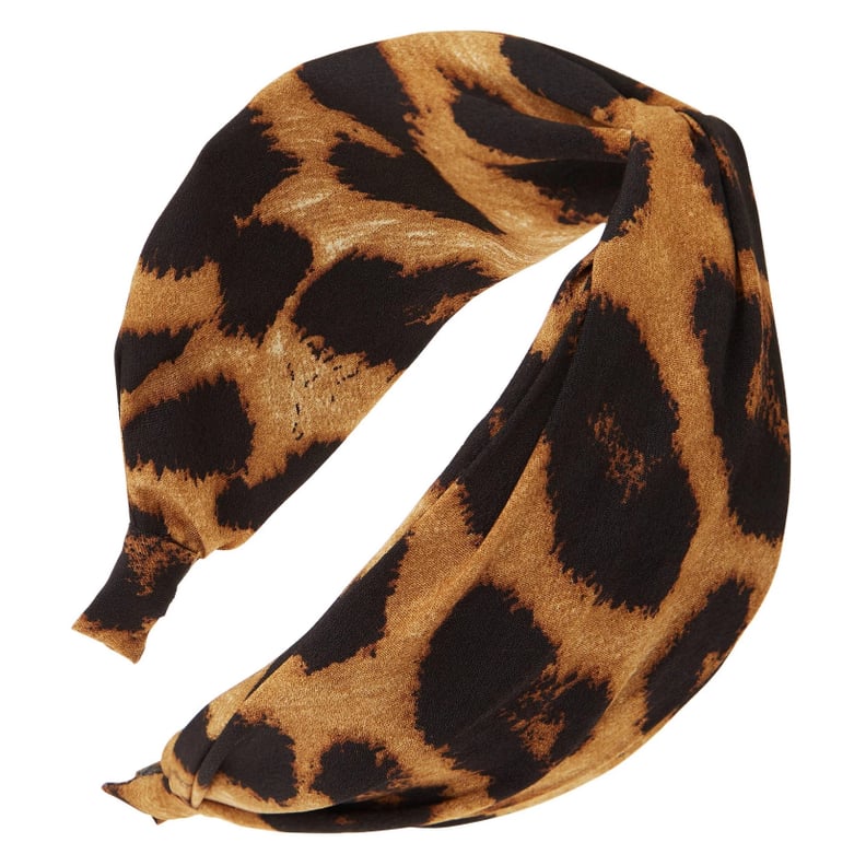 For Animal-Print-Lovers: L. Erickson Leopard Printed Interlock Headband