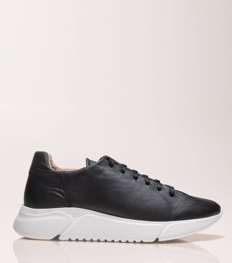 Alice + Whittles Minimalist Black + White Luxa Sneaker