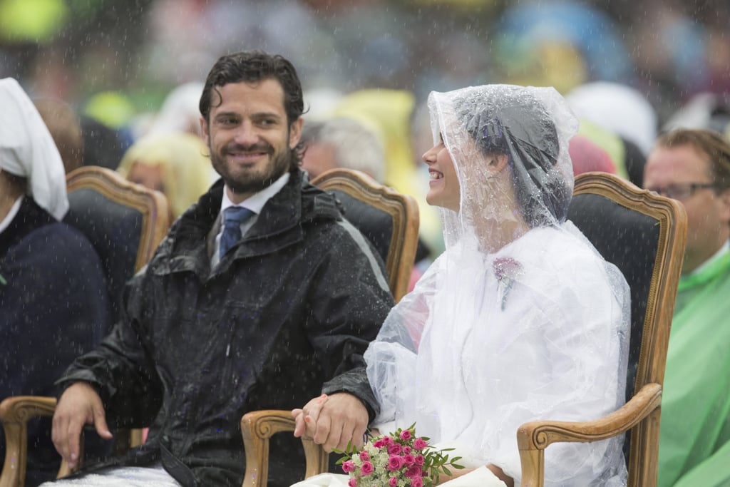 In July 2014, he and Sofia braved the rain at a concert for Crown Princess Victoria's birthday celebration.