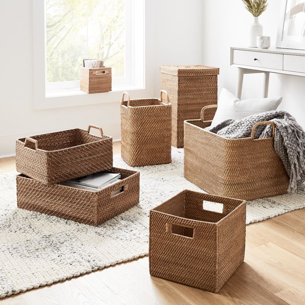 West Elm Modern Weave Basket Storage Collection