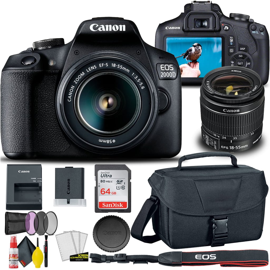 Canon EOS 2000D Rebel T7 DSLR Camera