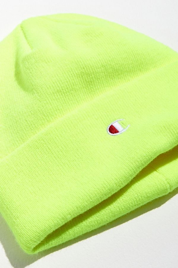 Champion UO Exclusive Embroidered C Logo Beanies