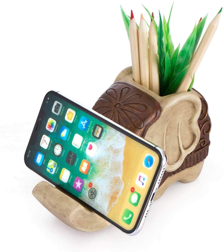 Pen Pencil Holder With Phone Stand