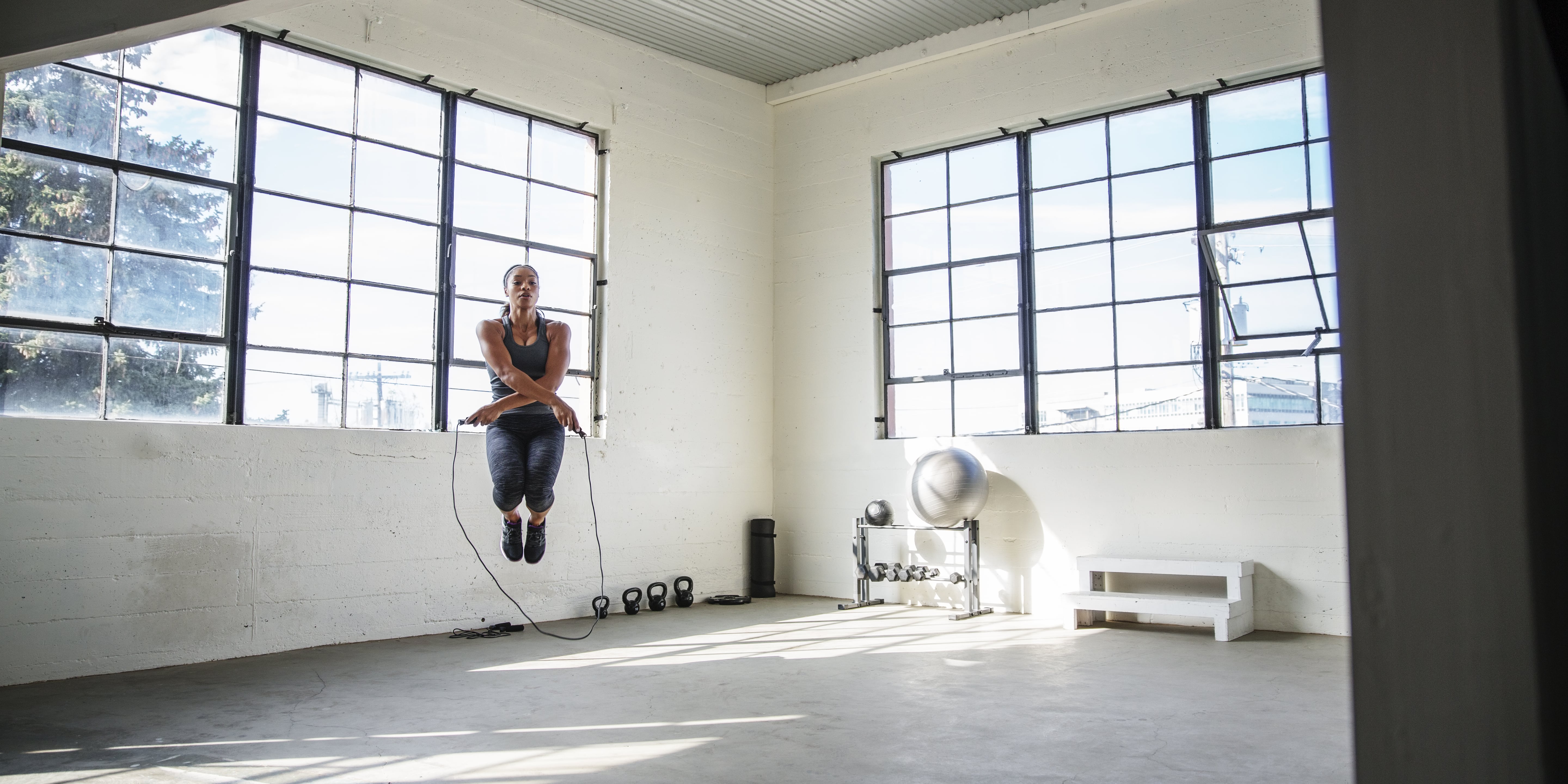 Weighted Jump Rope Benefits POPSUGAR Fitness