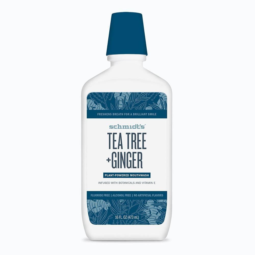 Schmidt’s Tea Tree and Ginger Mouthwash
