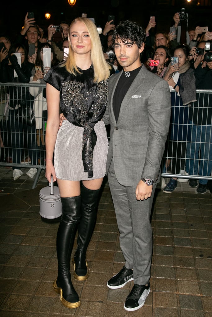 Joe Jonas and Sophie Turner at Paris Fashion Week 2018