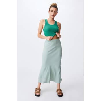 Slip skirt cotton on best sale
