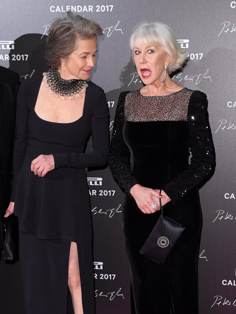 Charlotte Rampling and Helen Mirren