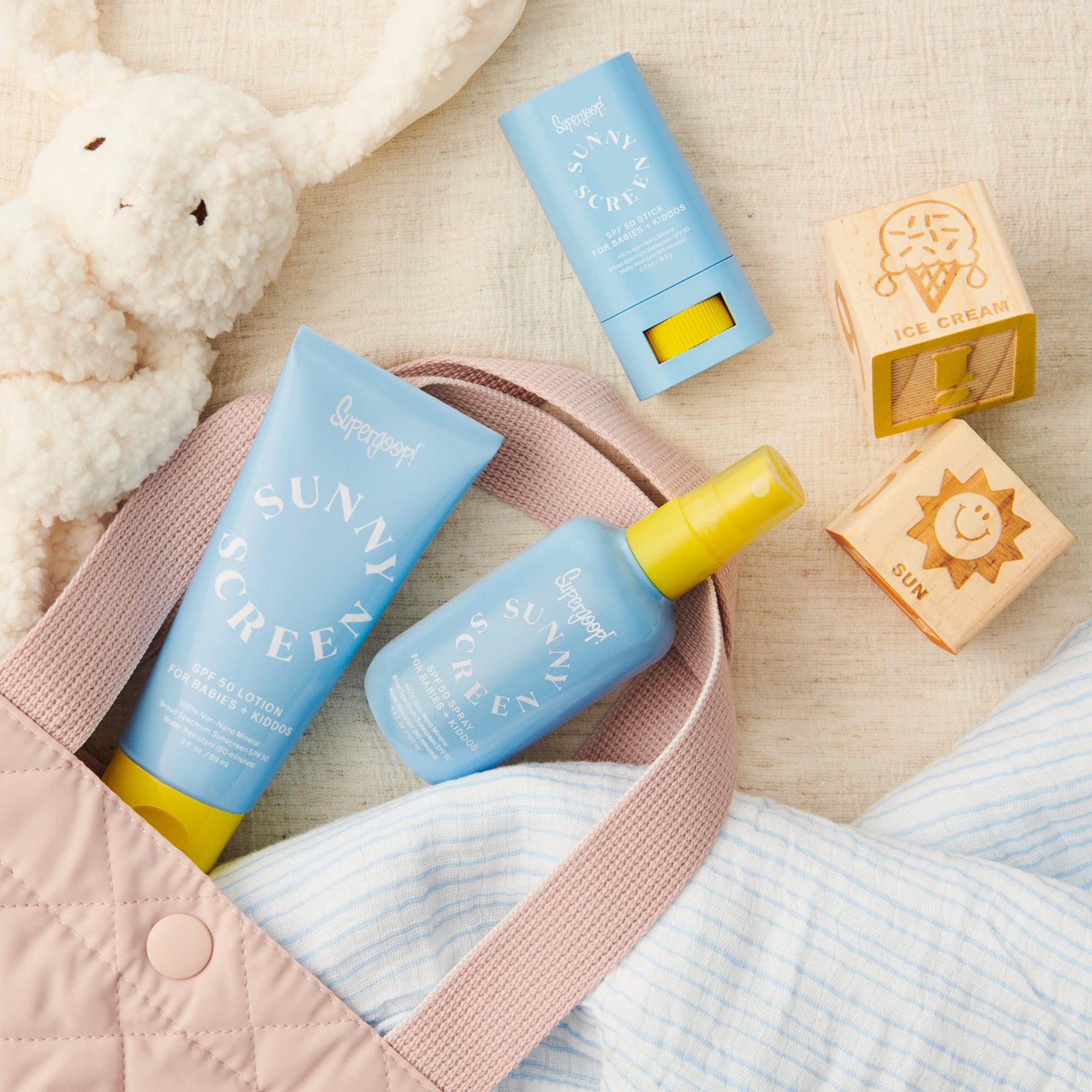 Sunnyscreen 100% Mineral Stick, Toddler & Baby Sunscreen Stick