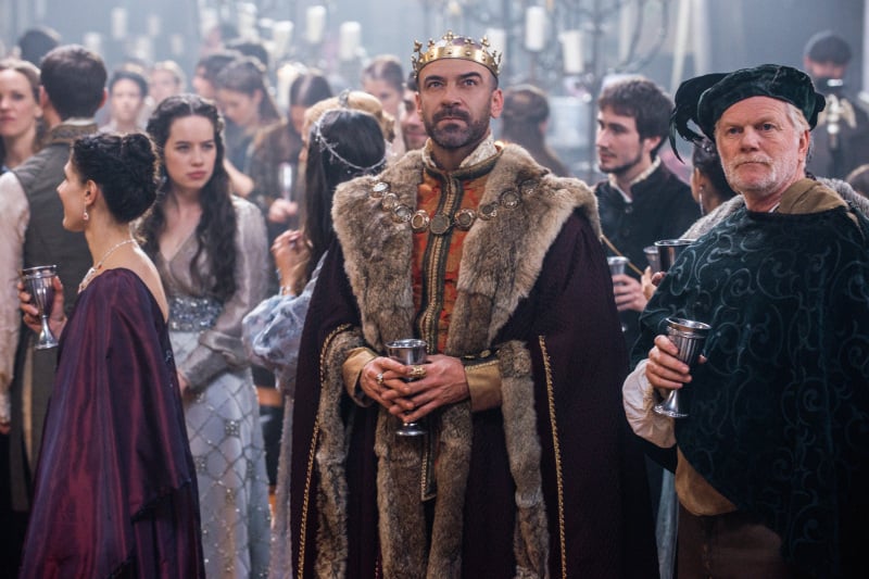 Alan Van Sprang as King Henry in Reign.