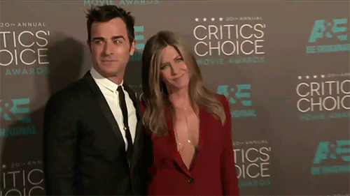When Jennifer Aniston and Justin Theroux Shut It Down in Suits