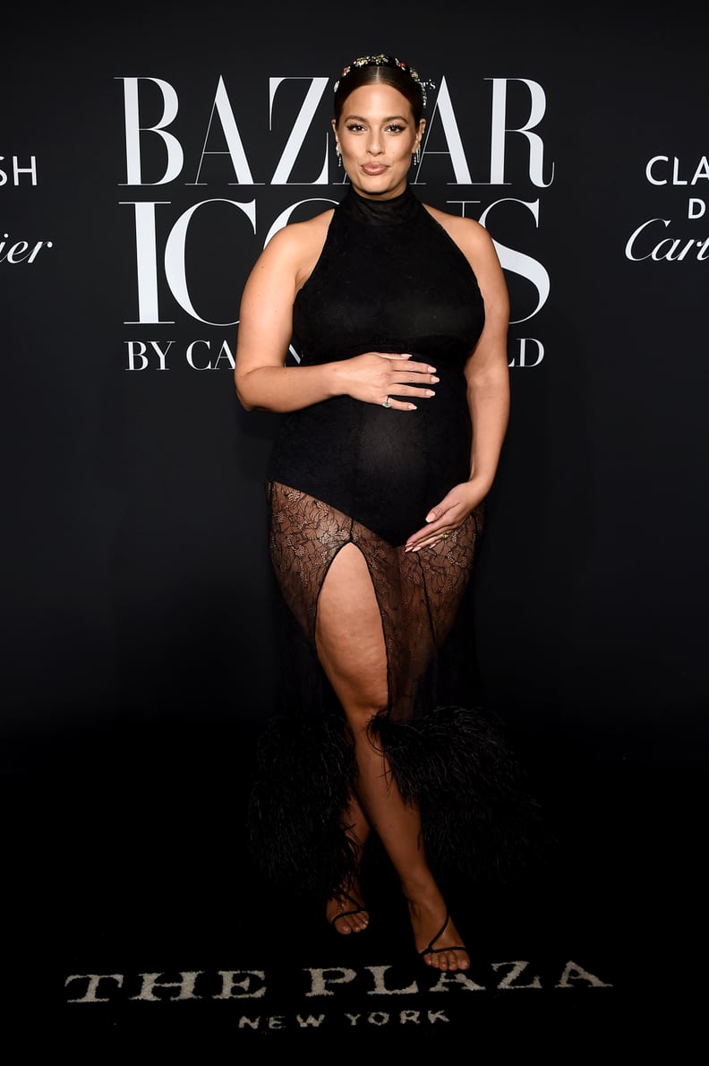 Ashley Graham at the Harper's Bazaar Icons Party During New York Fashion Week