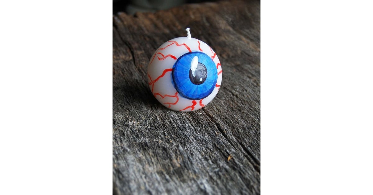 Halloween Decor Eyeball Candle Best Halloween Decor From Etsy 2019