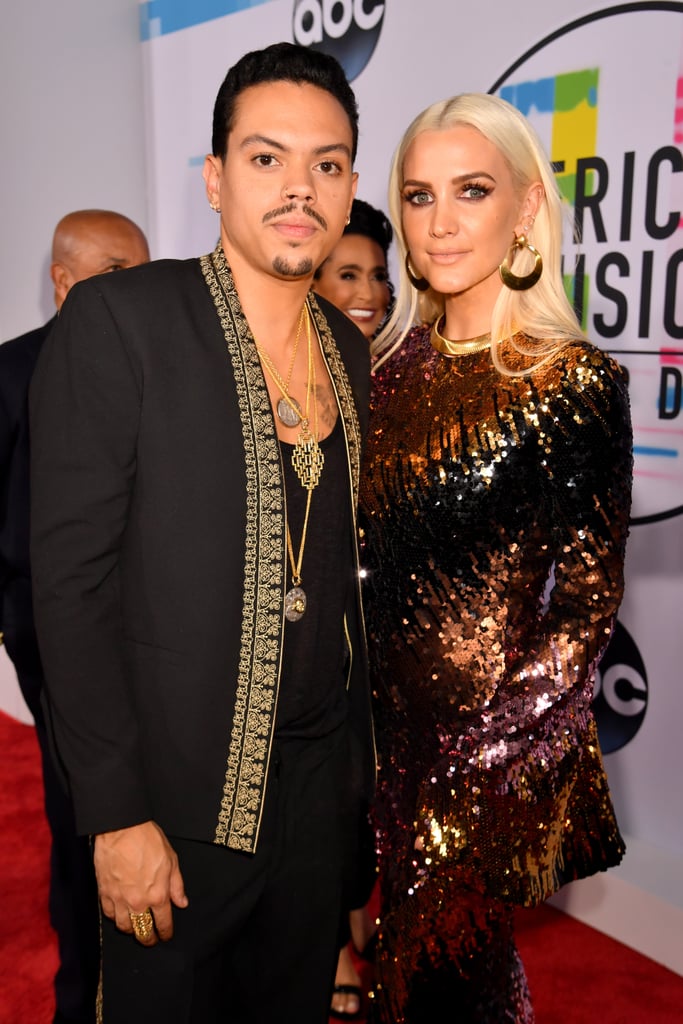 Ashlee Simpson and Evan Ross's Signature Red Carpet Pose