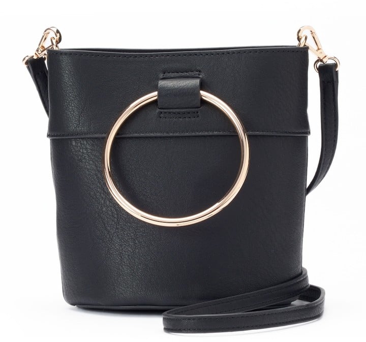 Lauren Conrad Mini Bucket Crossbody Bag