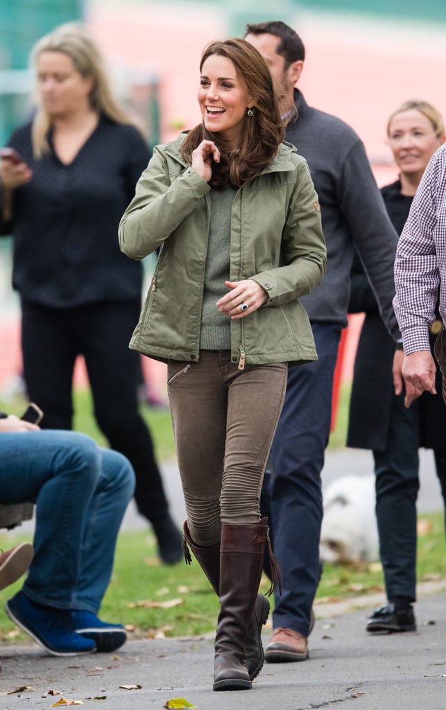 Kate Middleton Brown Boots October 2018