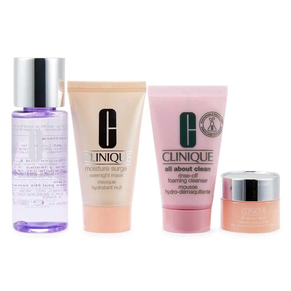 Clinique Take It Off & Turn It In 4-Piece Makeup Remover Set