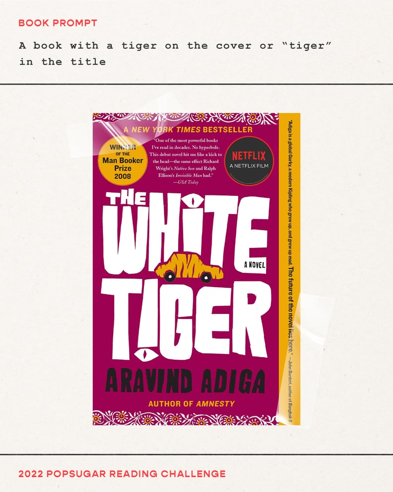 A book with a tiger on the cover or "tiger" in the title