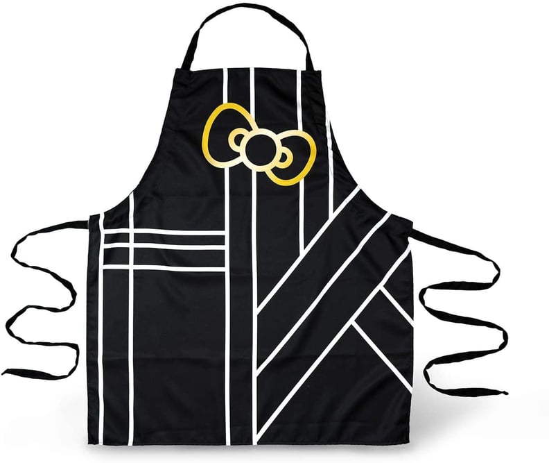 A Glam Apron: Seven20 Hello Kitty Glam Pinache Black & Gold Apron