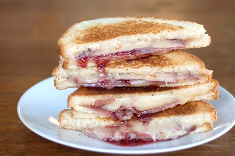 Grilled Jelly and Cheese Sandwich