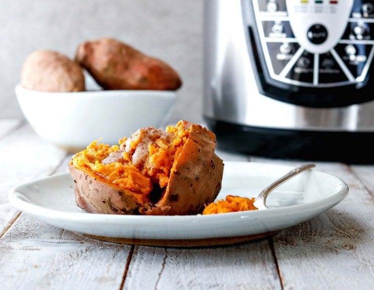 Sweet Potatoes Smothered in Buttery Maple Ghee