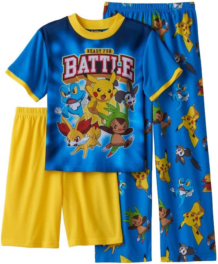 Pokémon Pajama Set Pokemon School Supplies and Clothes POPSUGAR Family Photo 41