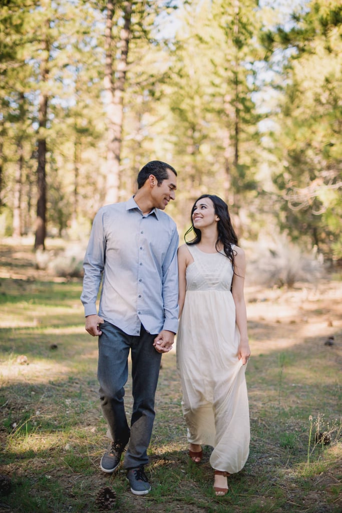 Engagement Photos in a Rowboat
