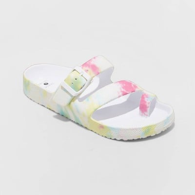 Shade and Shore Nola Toe Ring Slide Sandals