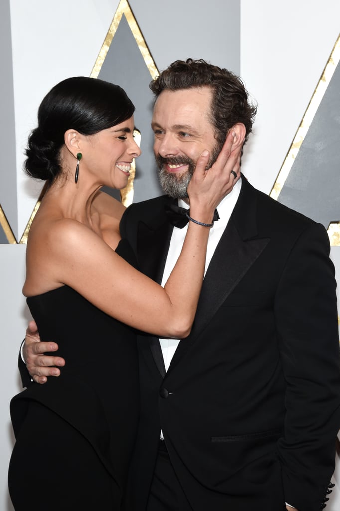 Sarah Silverman And Michael Sheen Cute Pictures Popsugar Celebrity