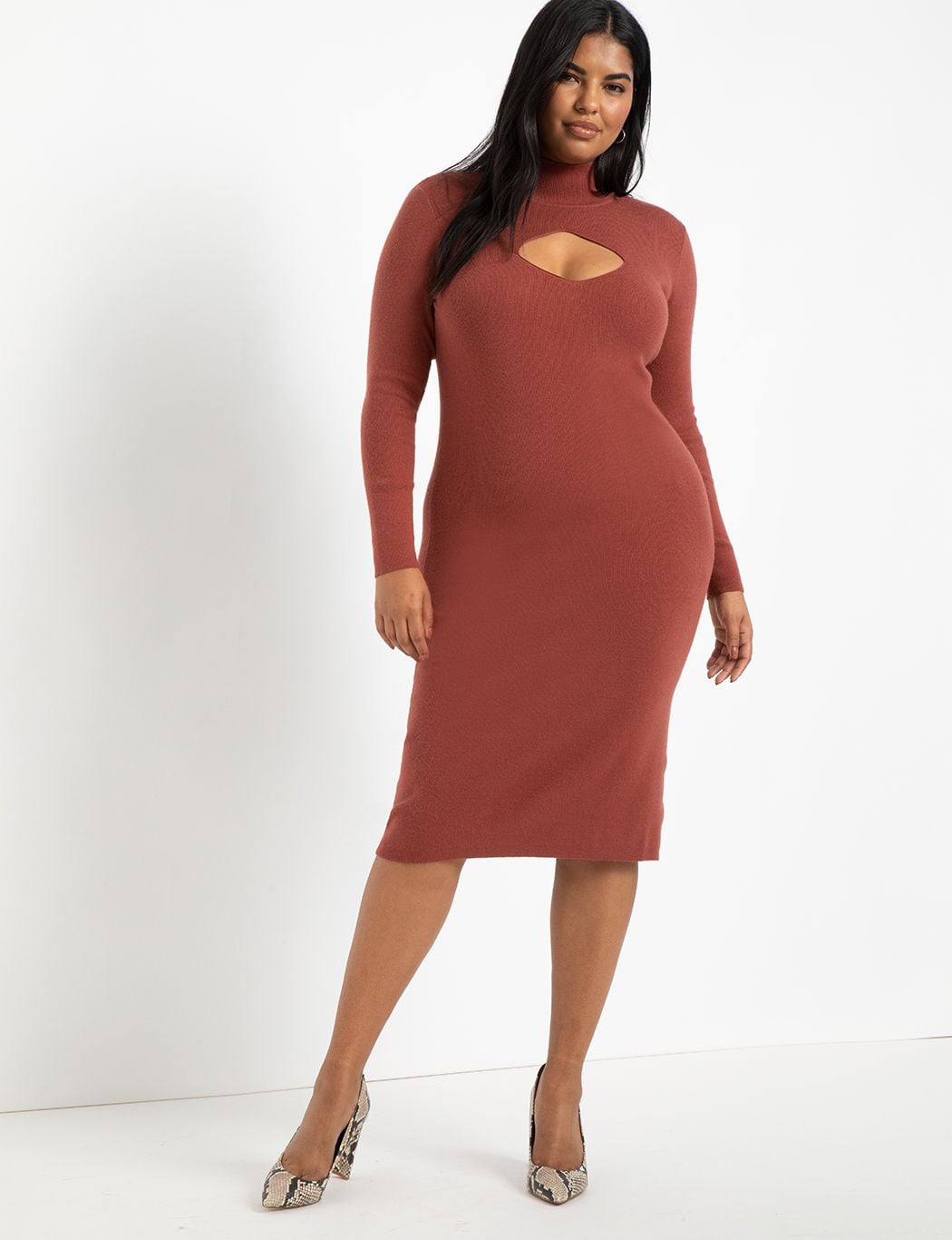 eloquii sweater dress