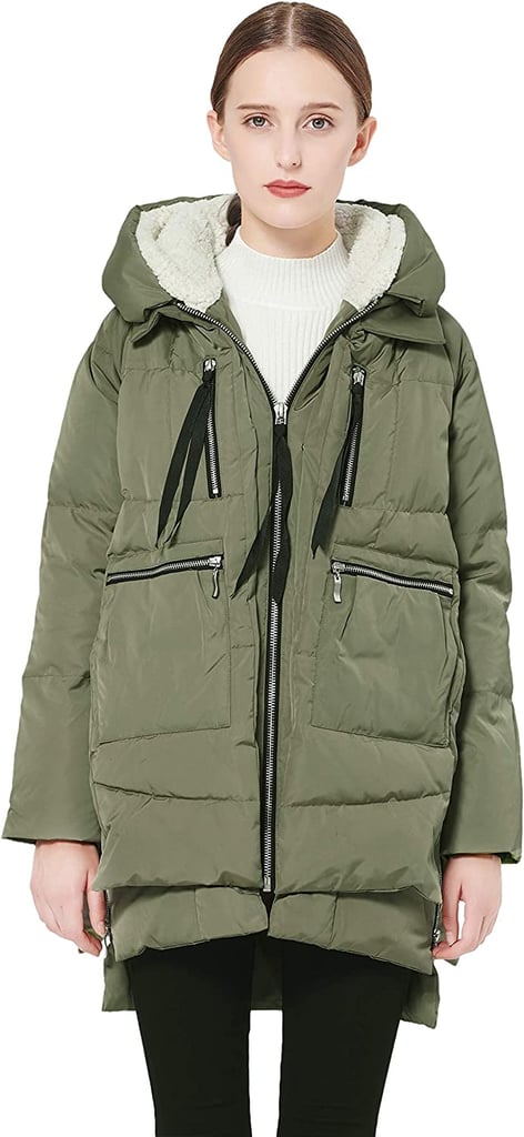 A Jacket: Orolay Women's Thickened Down Jacket