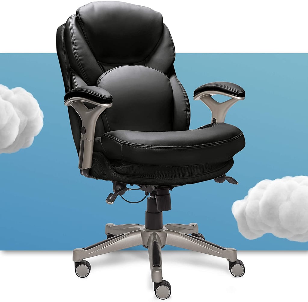 Serta Ergonomic Executive Office Adjustable Mid Back Desk Chair | The