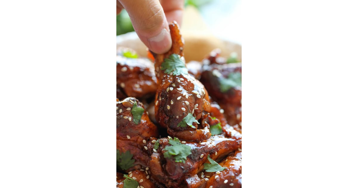 Sticky Chicken Wings KidFriendly Crock Pot Chicken Recipes