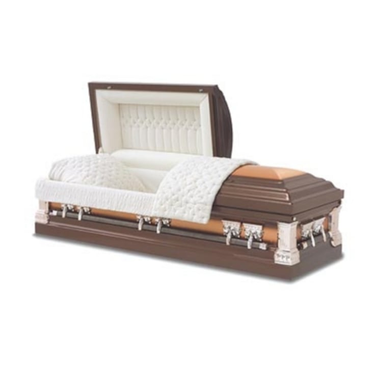 You can buy caskets at Costco.