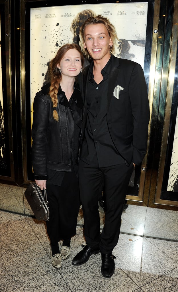Jamie Campbell Bower and Bonnie Wright (Late 2009-Early 2012)